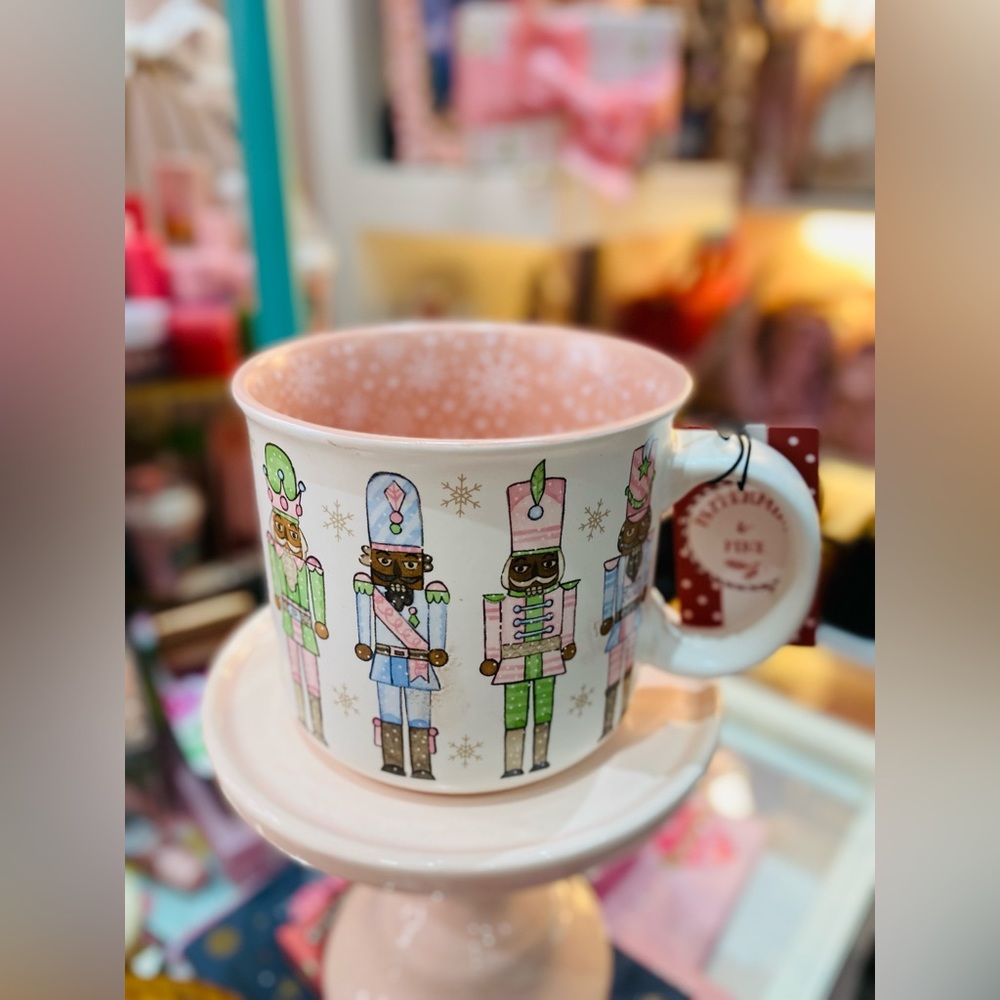 NEW PASTEL CUTEST CHRISTMAS NUTCRACKER MUG